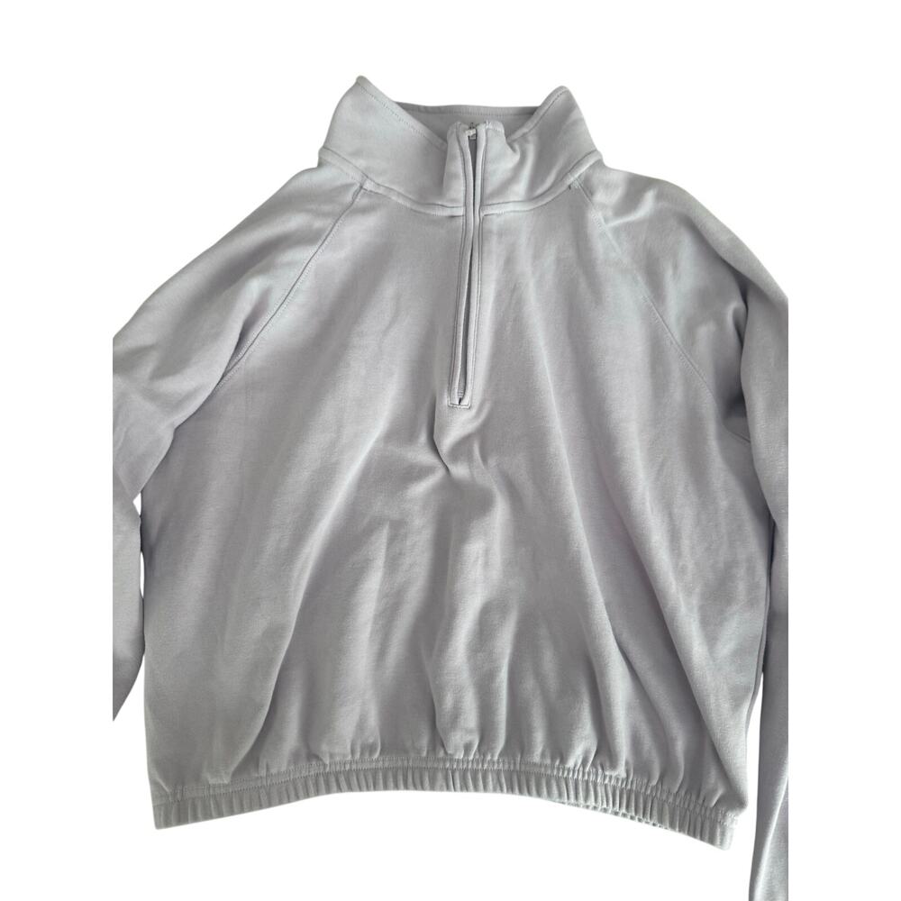 Born Primitive Women’s Cropped Quarter Zip Pullover | Size Small | Lavender - Picture 8 of 11